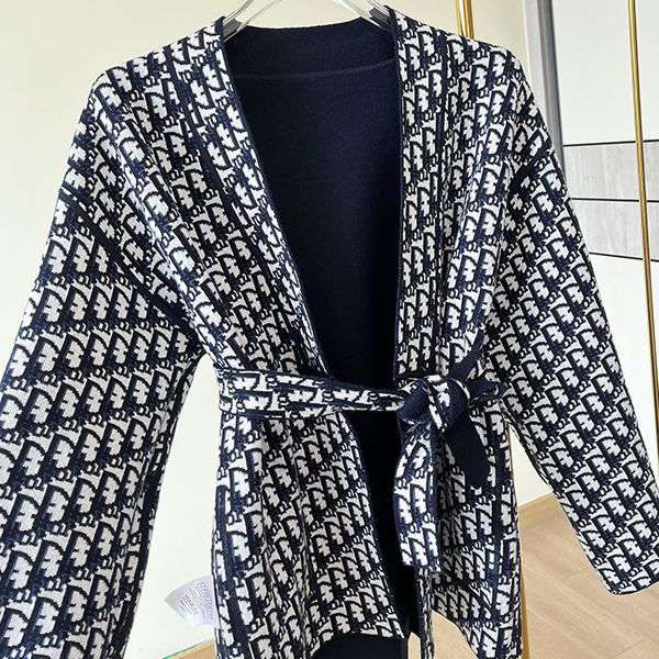 お気に入り♪ディオール◇ベルト付き KIMONO ジャケット 偽物◇リバーシブル des91145